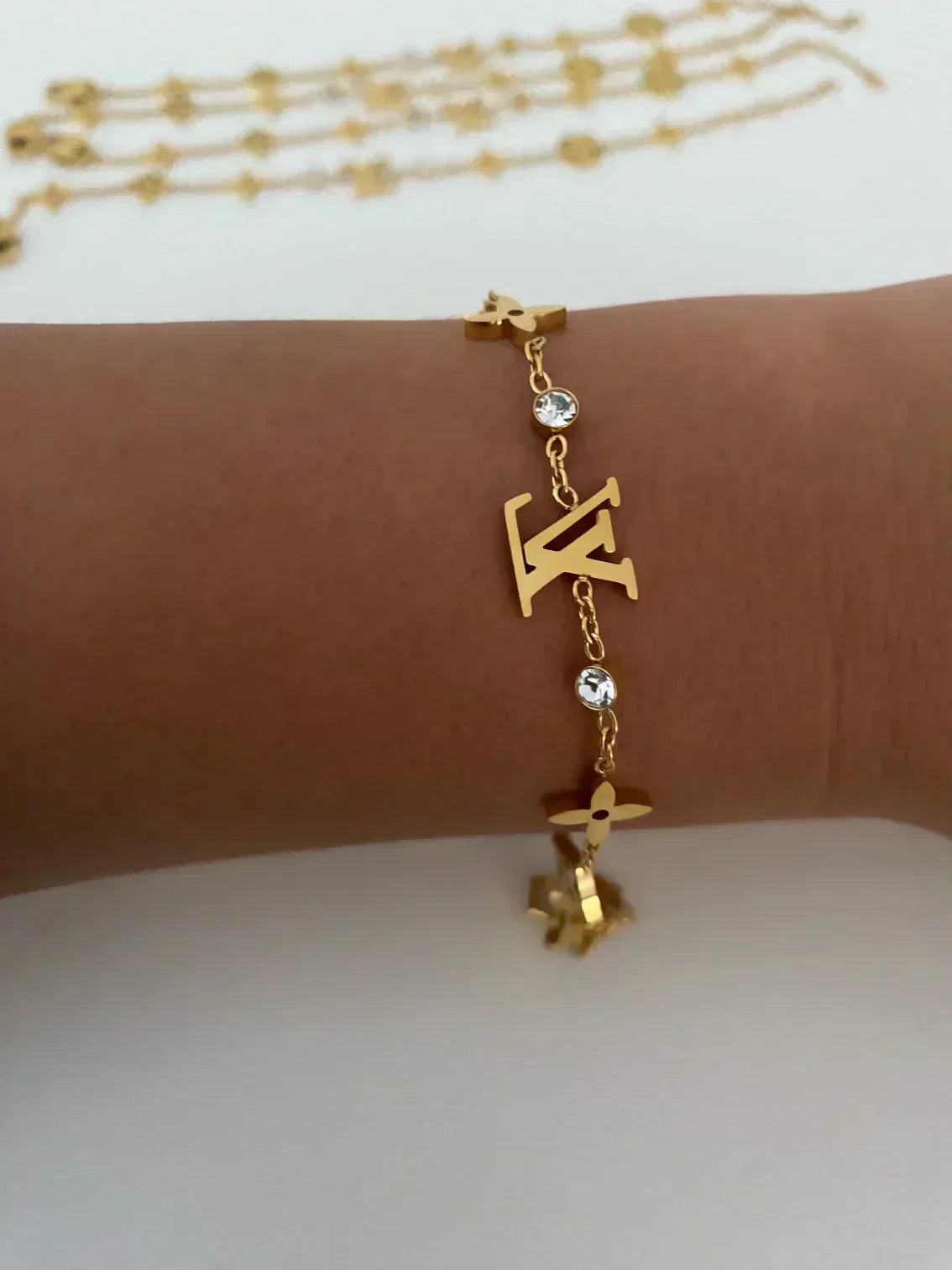 Leyla Bracelet (in silver & gold)