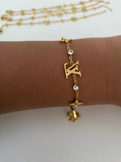 Leyla Bracelet (in silver & gold)