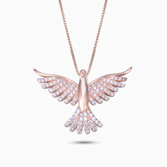 Sparkling Dove Necklace