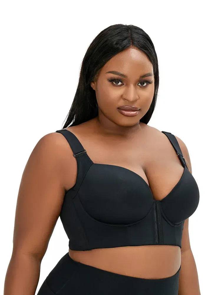 Lamouria Front Closure Back Smoothing Bra