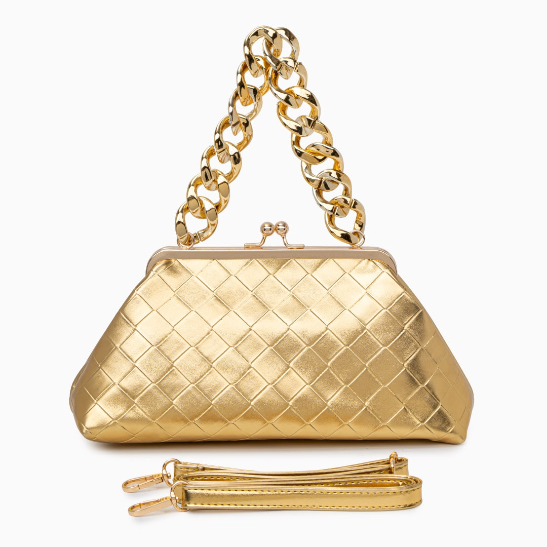 Valentina Cross Chained Crossbody Bag