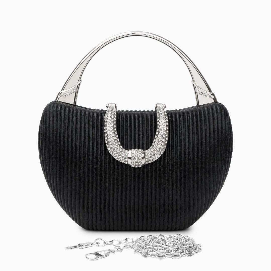 Fancy Metallic Evening Handbag