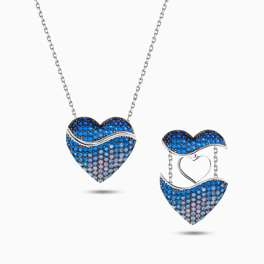 Vibrant Heart Spark Necklace