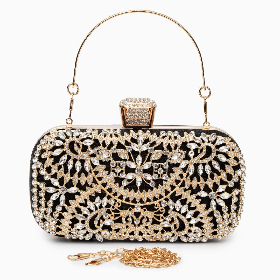 Luxurious Flower Clutch Bag