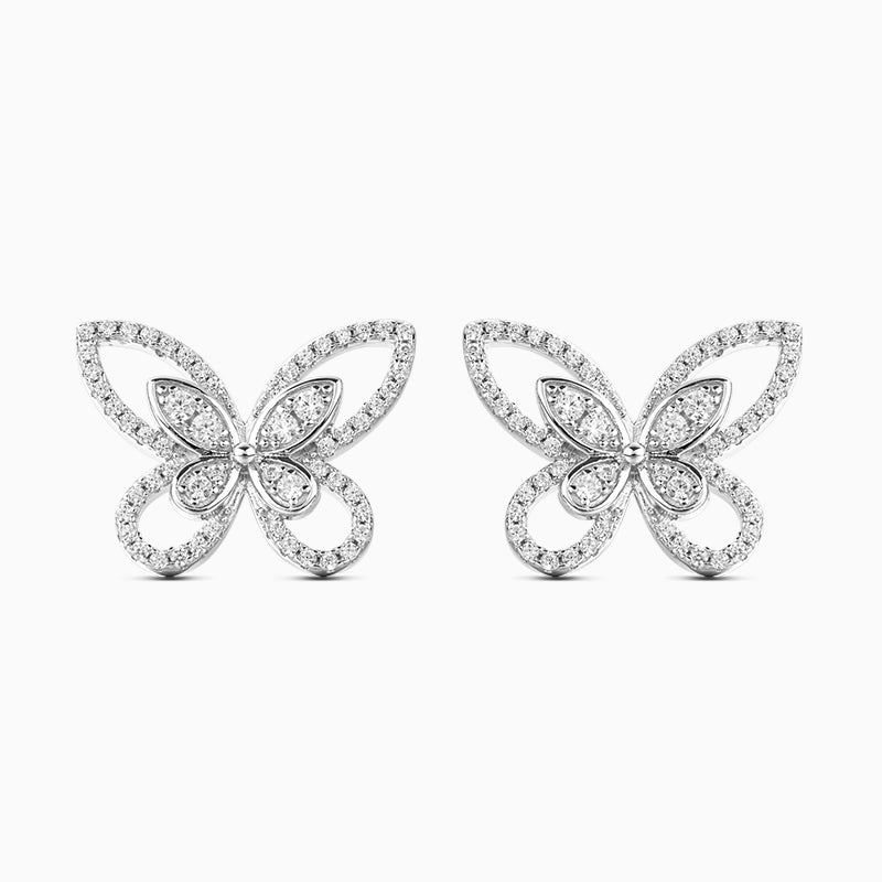 Dainty Butterfly Earrings