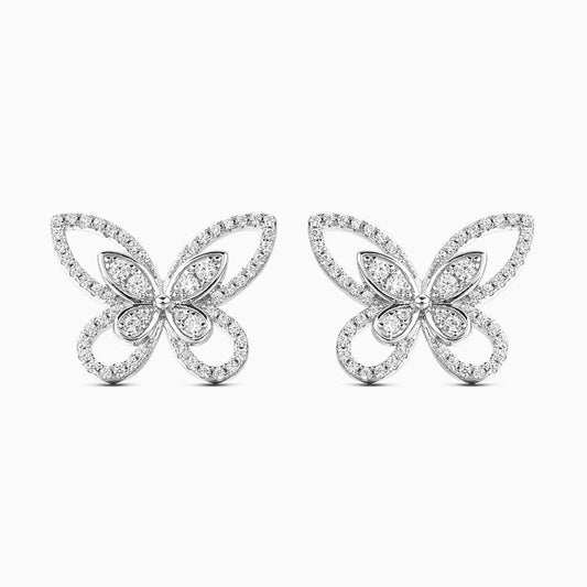 Dainty Butterfly Earrings