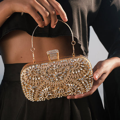 Luxurious Flower Clutch Bag