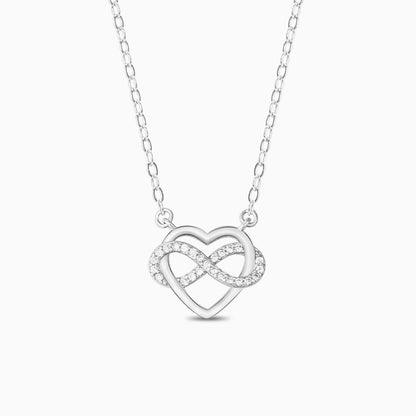 Symbolic Infinity Heart Necklace