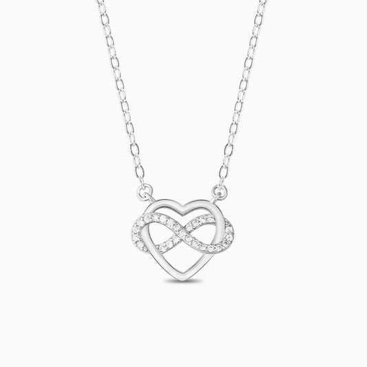 Symbolic Infinity Heart Necklace