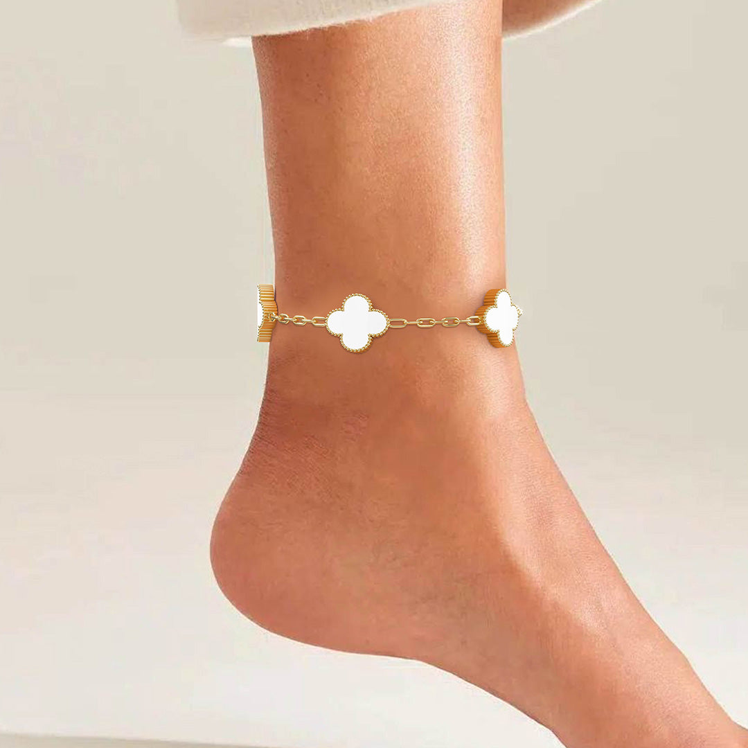 Clovers Anklet