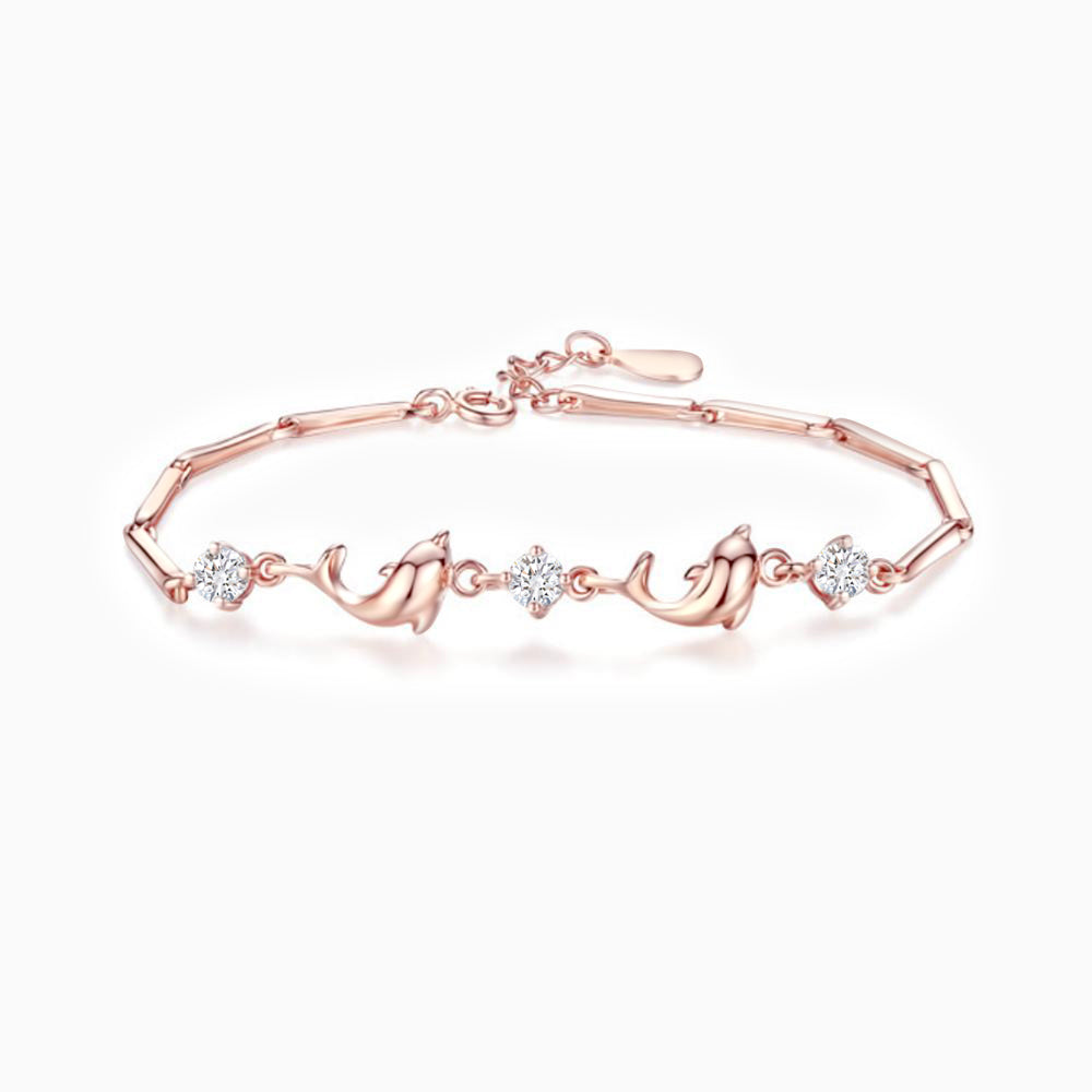 Sparkling Dolphin Bracelet