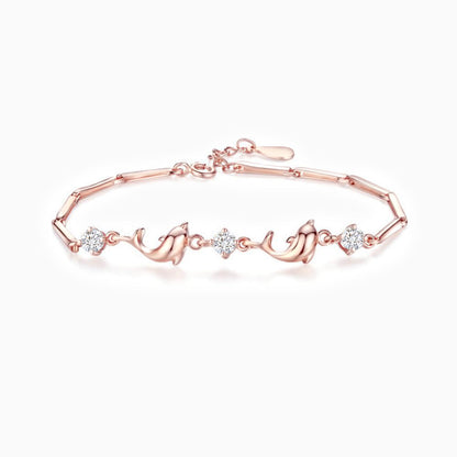 Sparkling Dolphin Bracelet