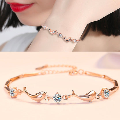 Sparkling Dolphin Bracelet