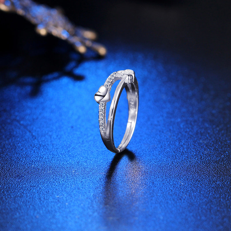 Double Heart Ring