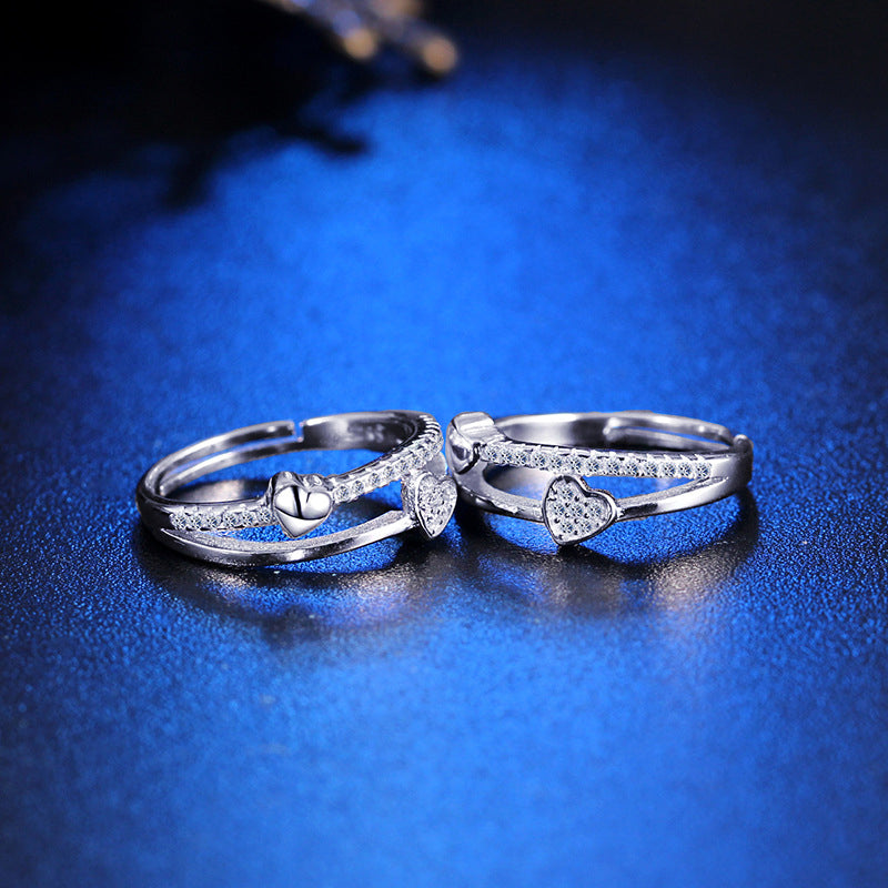 Double Heart Ring